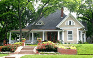 Cream Colored House